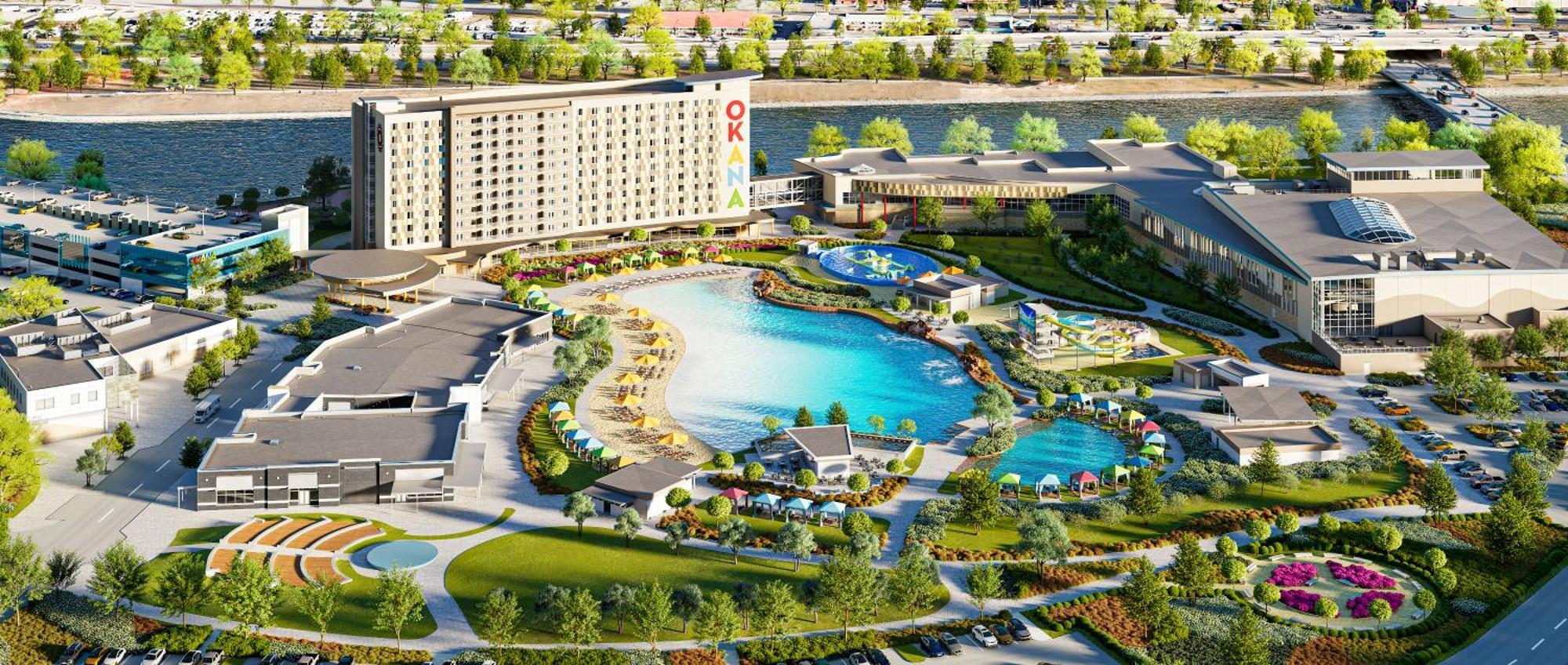 Okana Resort And Indoor Waterpark Oklahoma City Exterior foto