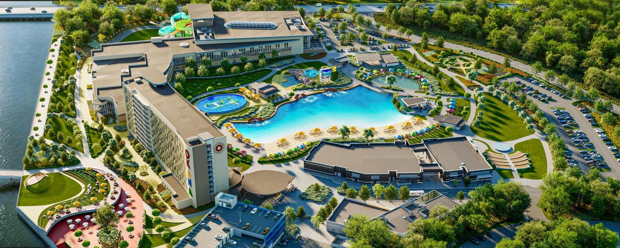 Okana Resort And Indoor Waterpark Oklahoma City Exterior foto